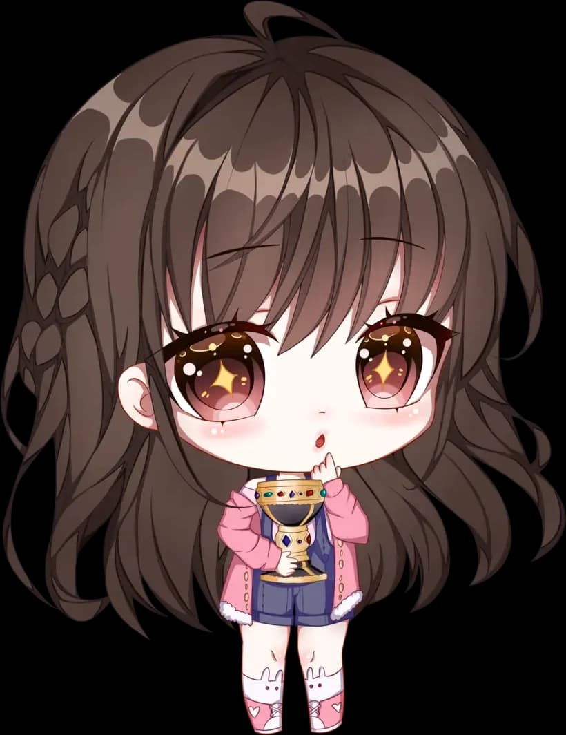 Grail-chan sparkling
